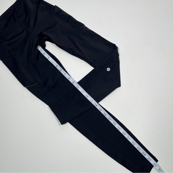LULULEMON black leggings CA 35801 RN 106259 size 4 - Picture 5 of 11